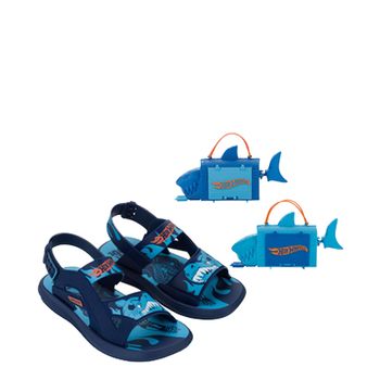 Sandalia-Azul-Kids-Shark-|-Hot-Wheels-Tamanho--25---Cor--AZUL-0